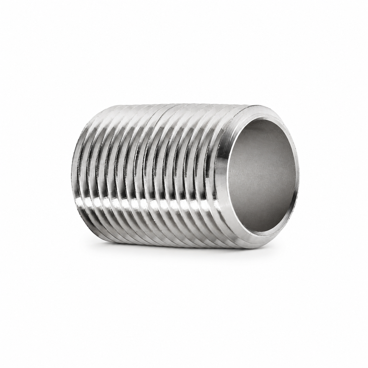 Rigid Aluminum Conduit Close Nipple, 4 in. Trade Size