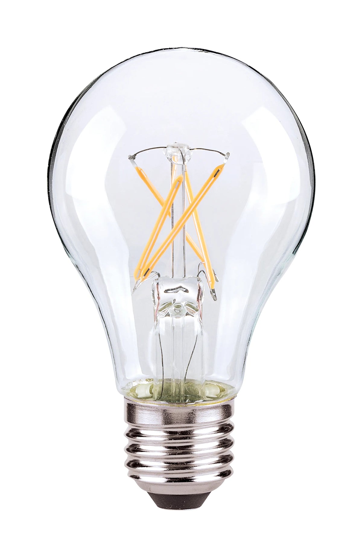 SATCO® S21734 Filament LED Lamp, 7.5 W, 60 W Incandescent Equivalent, E26 Medium