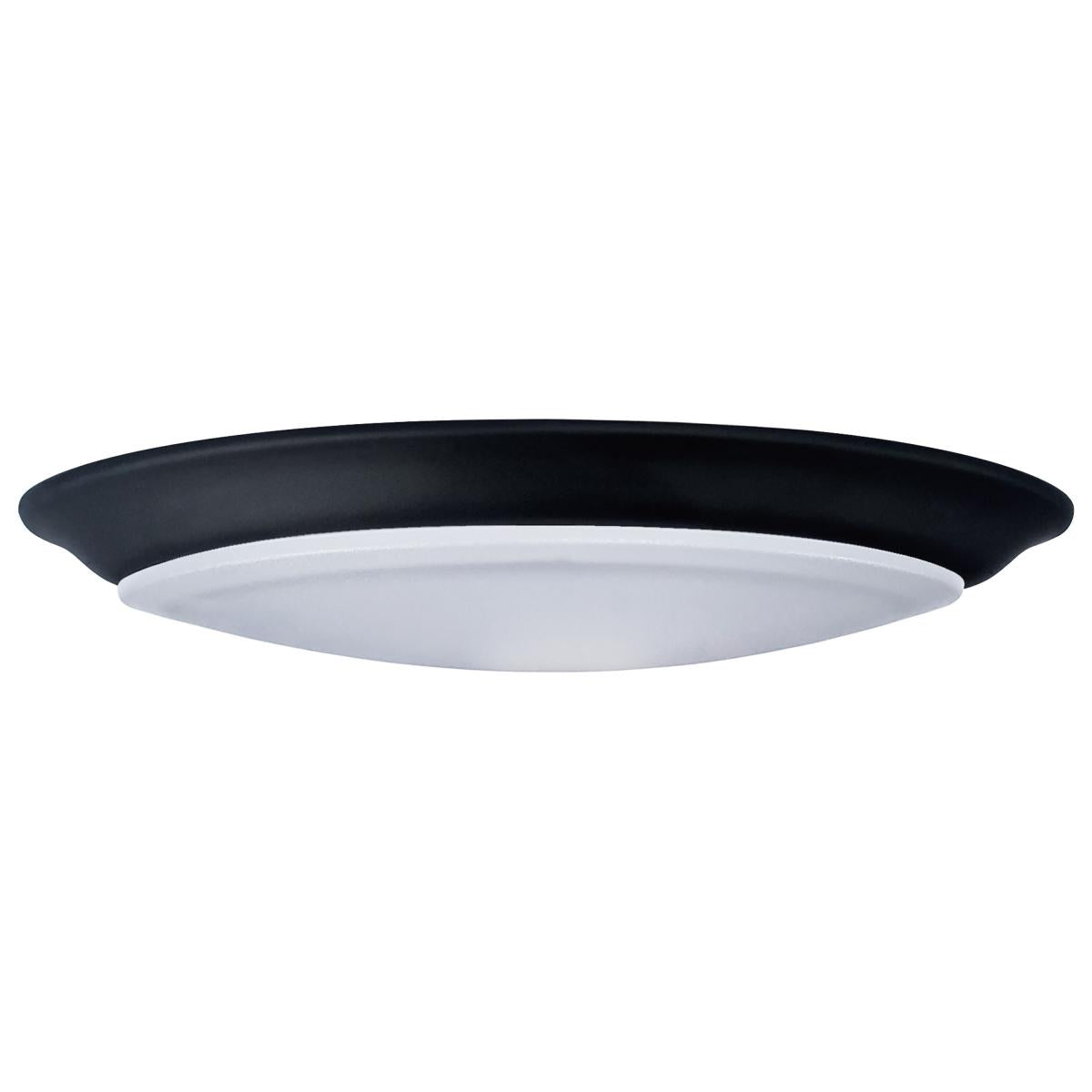 SATCO® 621814 10" LED Disk Light, Black Finish