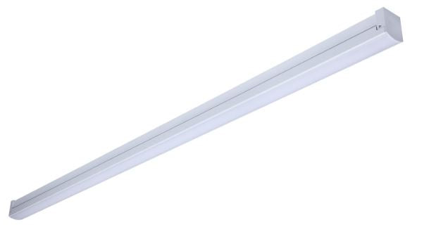 NUVO® by SATCO 65/1224 4 ft. LED Connectable Strip Light, 30 W, CCT Selectable 2700K/3000K/3500K/4000K/5000K, White Finish, 120 V