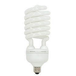 S7386 Compact Fluorescent Lamp, 65 W, E26 Medium CFL Lamp, T5 Mini Spiral Shape, 4300 Lumens Initial