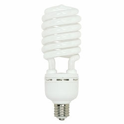 S7396 Hi-Pro Compact Fluorescent Lamp, 105 W, E39 Mogul CFL Lamp, T5 Spiral Shape, 7000 Lumens Initial