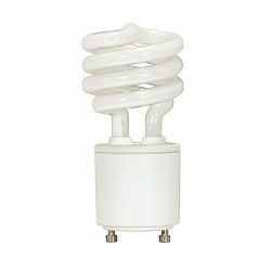 S8208 Compact Fluorescent Lamp, 13 W, GU24 CFL Lamp, T2 Mini Spiral Shape, 880 Lumens Initial Lumens
