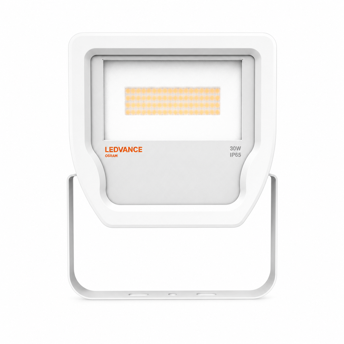 Sylvania® Slim LED Floodlight, 30 W, 5000K, 2700 Lumens, White, 120-277V