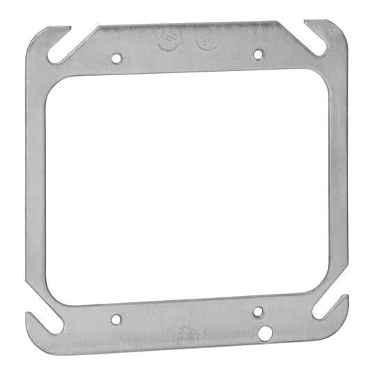 52C6 4" Square Blank Cover Ko 1/2 Stl