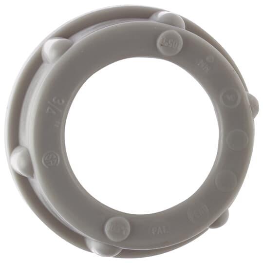 BU502 Non-Metallic Insulating Bushing, ¾″, Thermoplastic