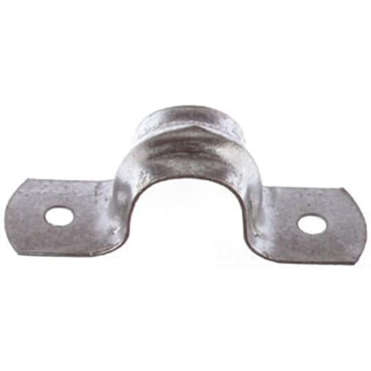 HS-903 2-Hole Pipe Strap, 1 in, For Use With Rigid/IMC Conduits, Steel, Zinc Plated