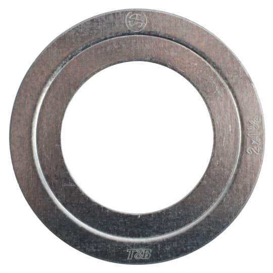 WA-164 Reducing Washer, 2 x 1-1/4 in, For Use With Rigid/IMC Conduits, Steel, Zinc Plated