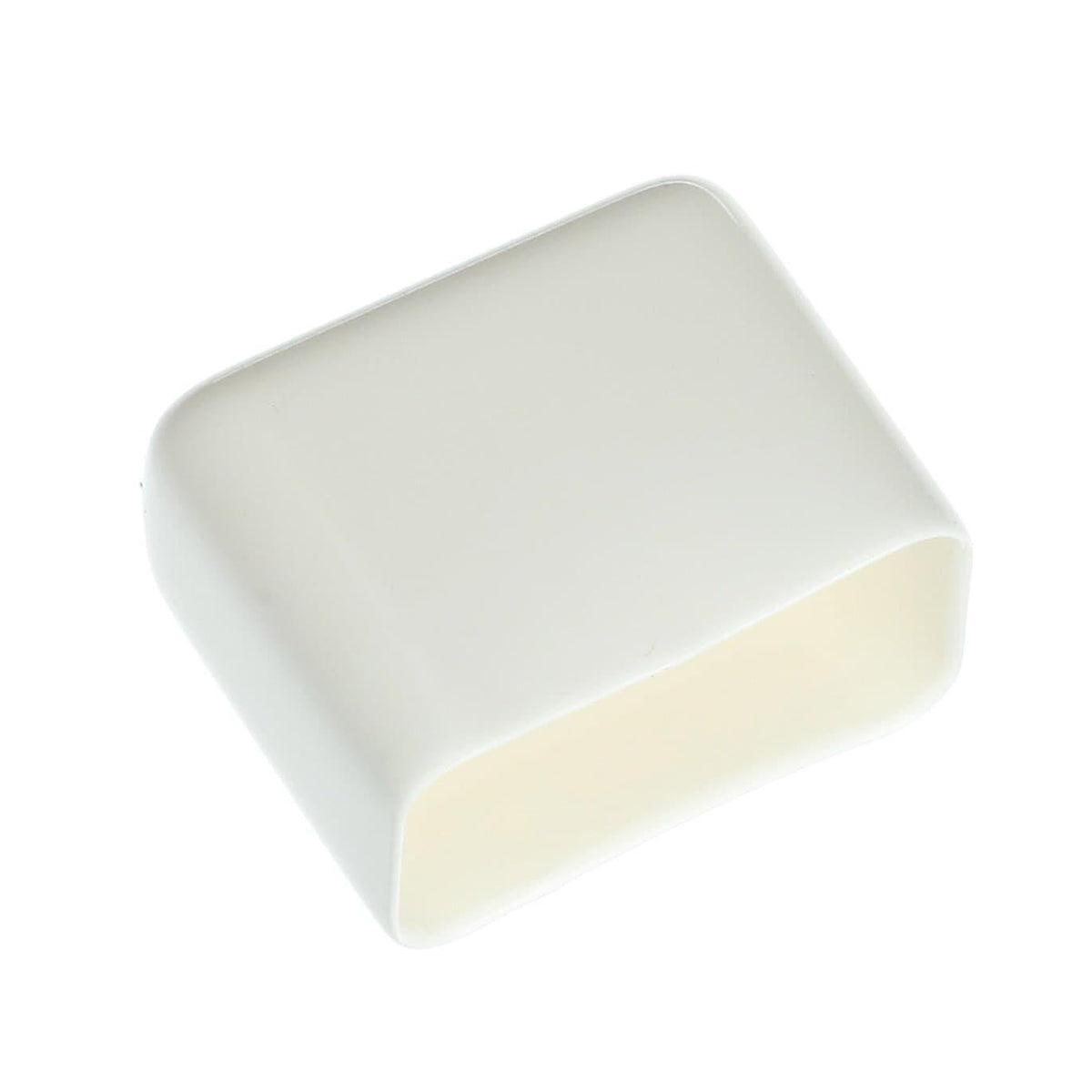 B-804-NEOP-WH 800 End Cap, For Use With B1400 Series Channel, Surface Raceway and Lighting System, Neoprene