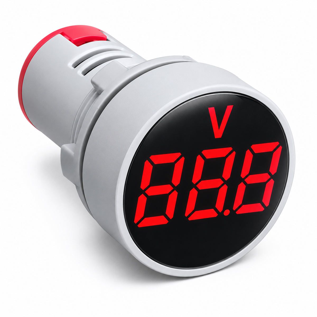 TAD® Pilot Light, Red, Voltage Indicator, 20-250V