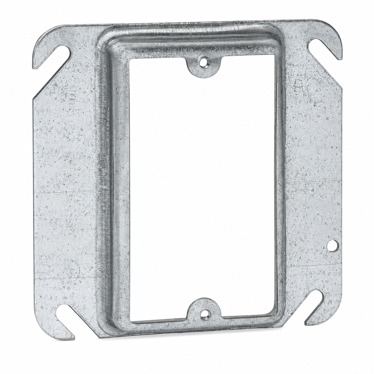 ABB Steel City® 52C1458-25R 4" Square 1-Gang Device Cover, 5/8" Raised