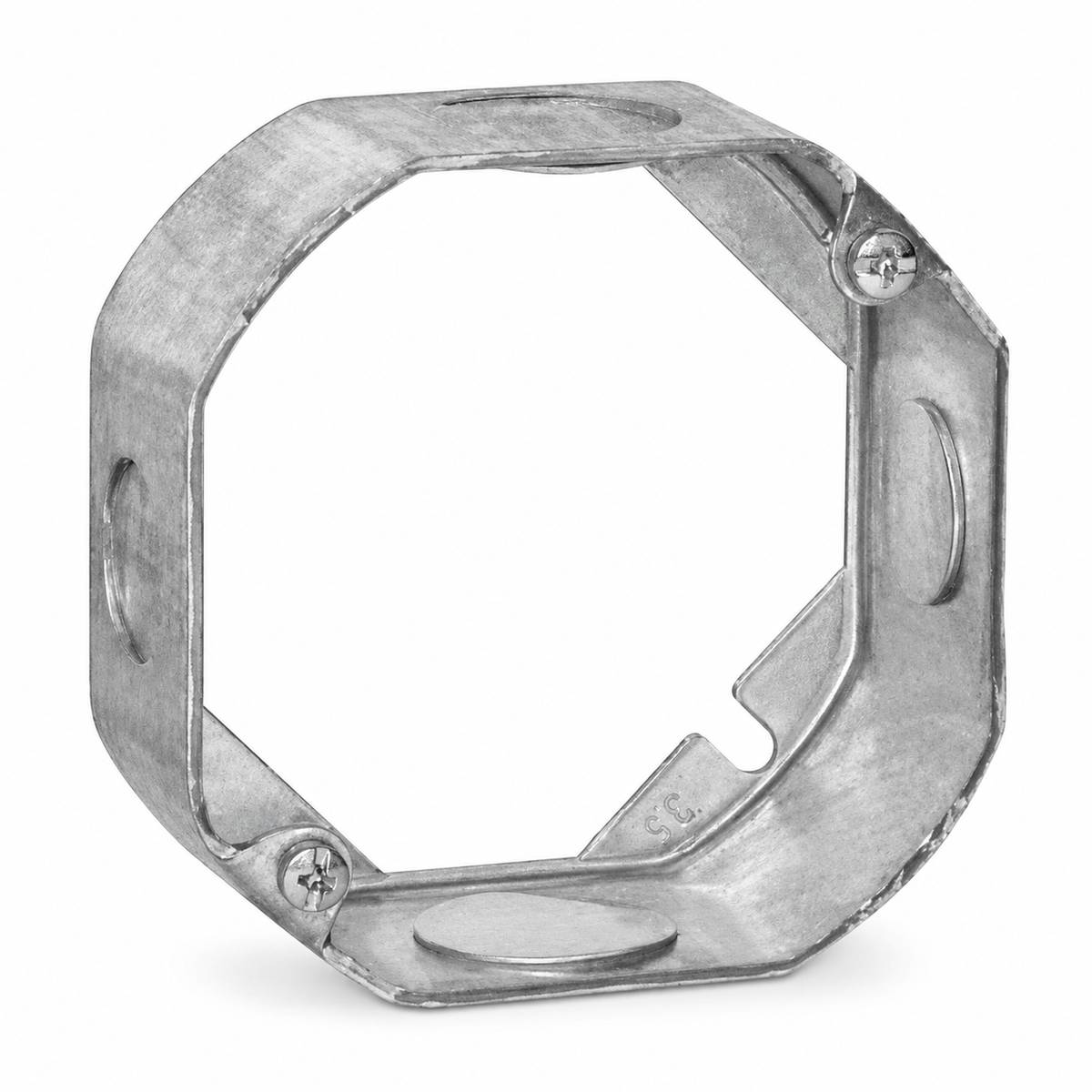 T&B® 551511234 Octagon Extension Ring, 15.8 cu in, includes ½″ & ¾″ Knockouts