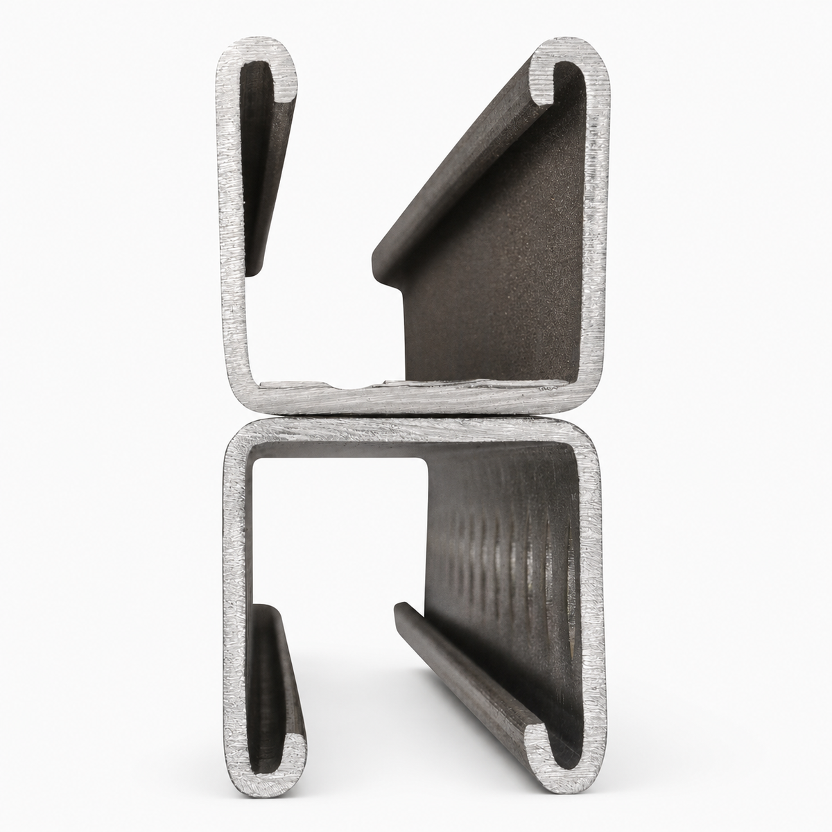 Superstrut® A1202-10T316SS A Series Back-to-Back Combination Channel, 10 ft L 1-5/8 in W 1-5/8 in D 12 ga THK, 316 Stainless Steel, Domestic
