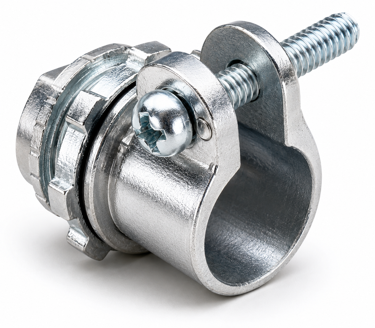 Topaz® Squeeze-Type Connector, 1/2 in., for Flexible Metal Conduit/Cable