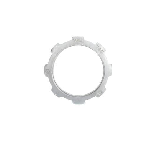 143AL Conduit Locknut, 1 in, For Use With Rigid/IMC Conduits, Aluminum