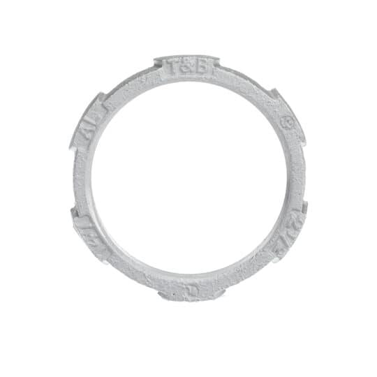 147AL Conduit Locknut, 2-1/2 in, For Use With Rigid/IMC Conduits, Aluminum