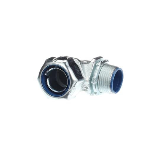 5353SST 53 Series Liquid Tight Conduit Connector, 3/4 in Trade, 90 deg, Stainless Steel