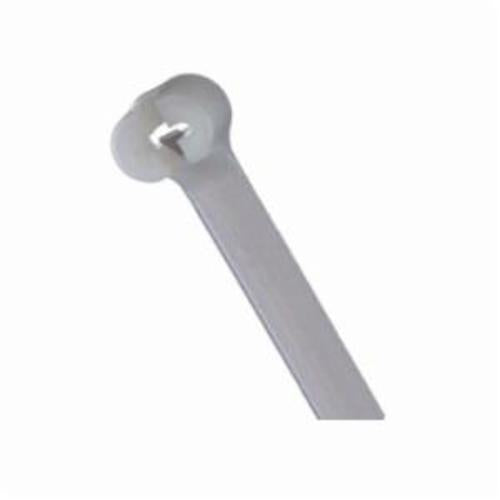 L-5-30-9-C 30 Series 1-Piece Intermediate Cable Tie, 5.8 in L x 0.14 in W x 0.05 in THK, Nylon/Polyamide 6.6, Natural