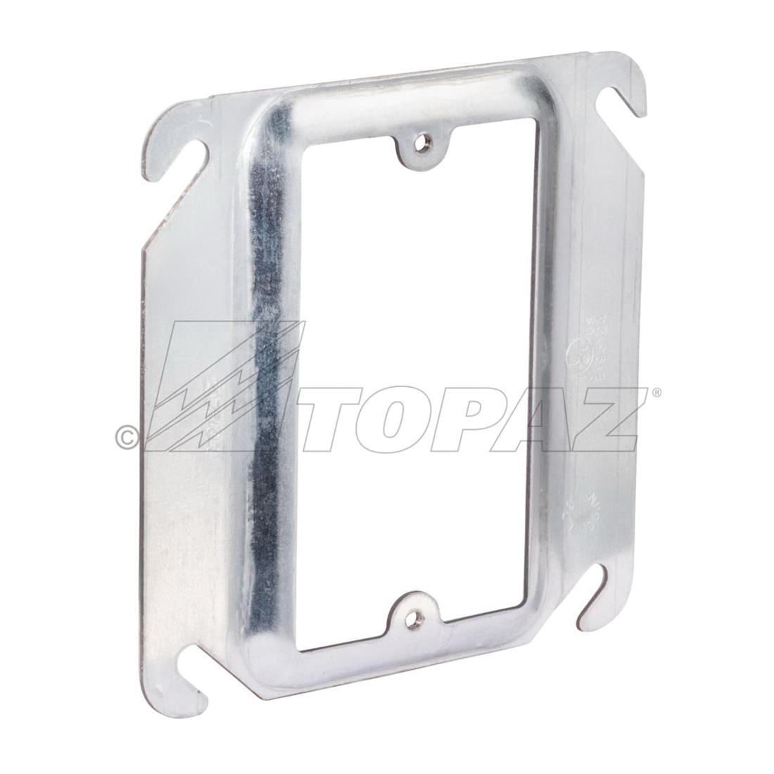 52C13 4'' Square One Gang Ring 1/2 Raised