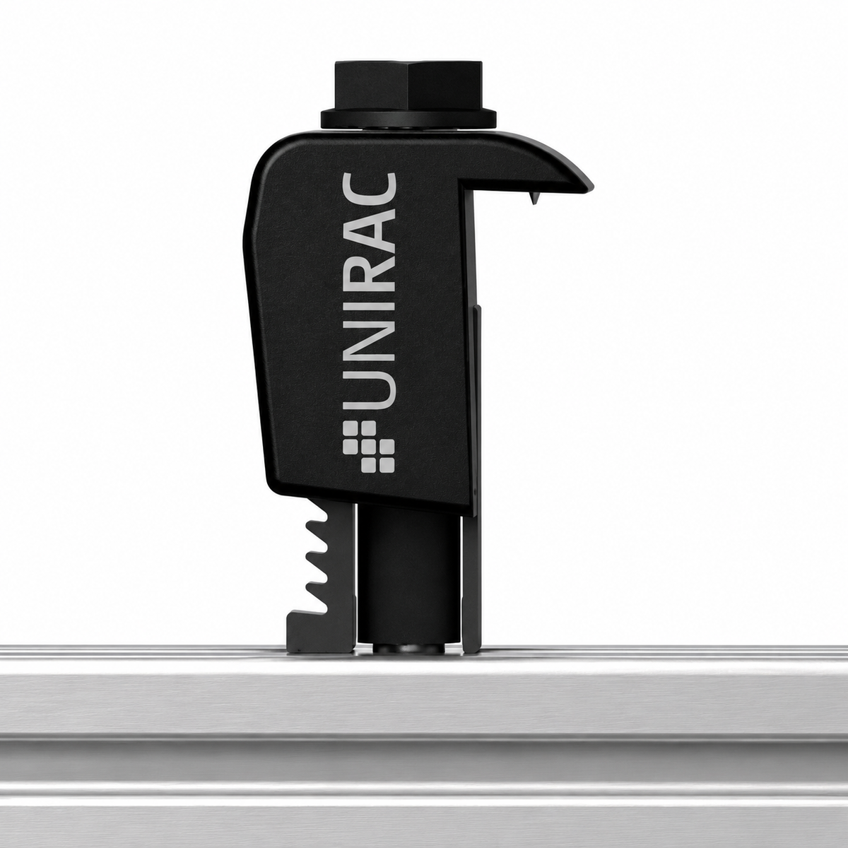 Unirac Universal AF Series End Clamp, Dark Finish