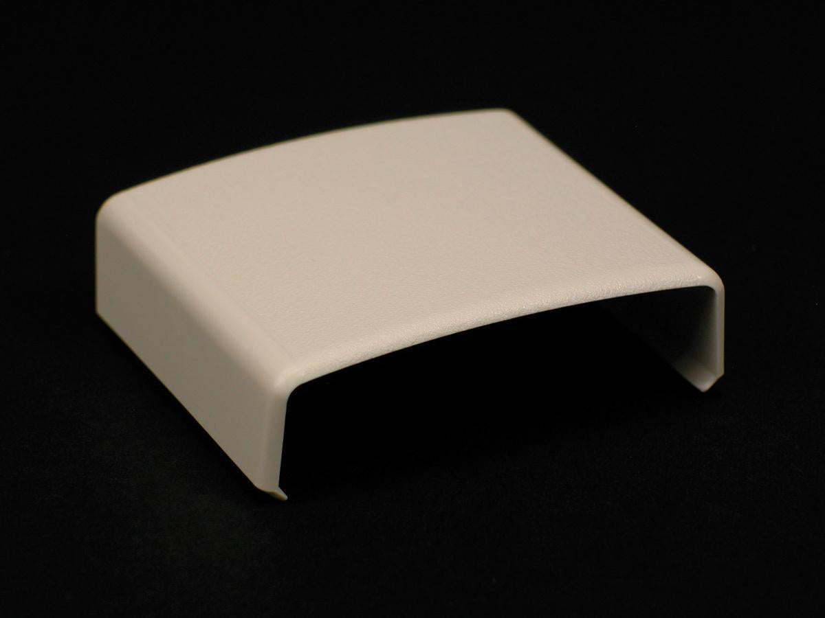 Wiremold® 2306 1-Channel Non-Metallic Cover Clip, For Use With 2300BAC 600 VAC Raceway, PVC, Textured