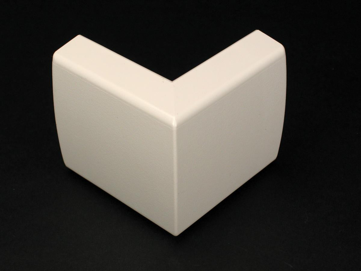 Wiremold® WMD2318 External Non-Metallic Raceway Elbow, 90 deg Bend, 11/16 x 2-1/4 in OD, PVC