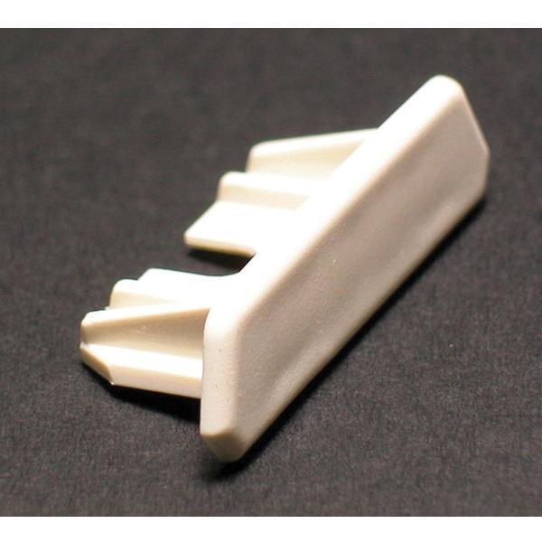 Wiremold® 810B 1-Channel Non-Metallic Blank End Fitting, For Use With 800 600 VAC Raceway, PVC, Ivory