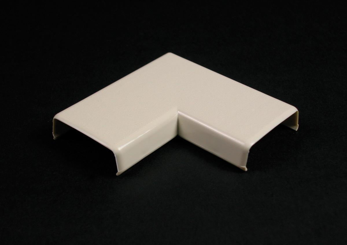 Wiremold® 811 1-Channel Non-Metallic Raceway Elbow, 90 deg Bend, PVC
