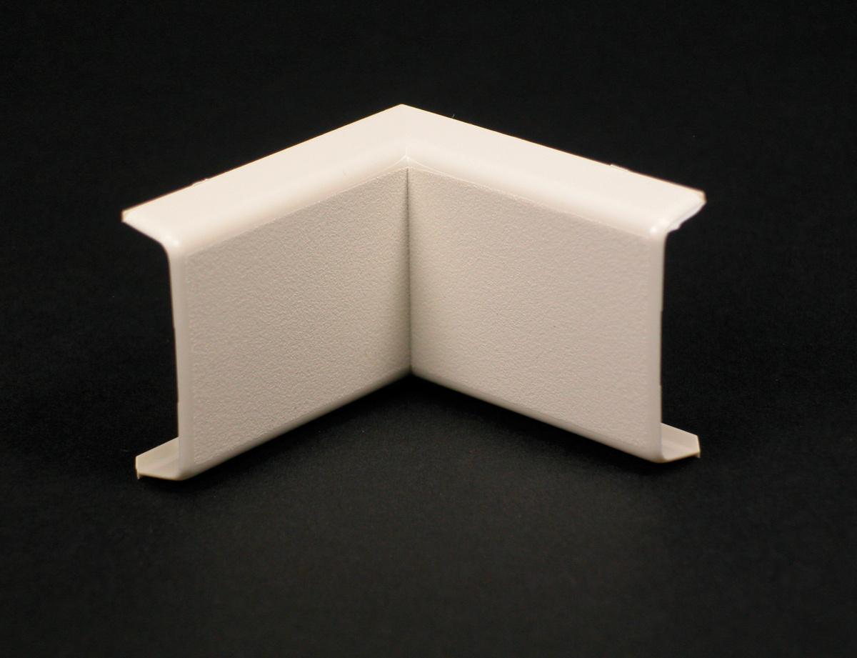 Wiremold® 817 Internal Non-Metallic Raceway Elbow, 90 deg Bend, 7/16 x 1-5/16 in OD, For Use With 800 Series Raceway, PVC, Ivory