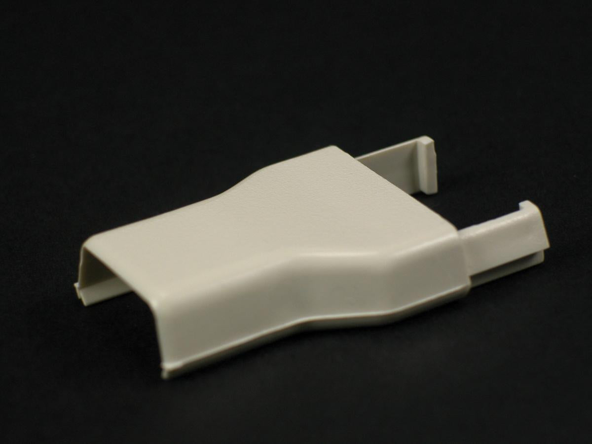 Wiremold® WMD889A 1-Channel Non-Metallic Reducing Connector Fitting, For Use With 400, 800, 2300 and 2300D Series Raceway, PVC