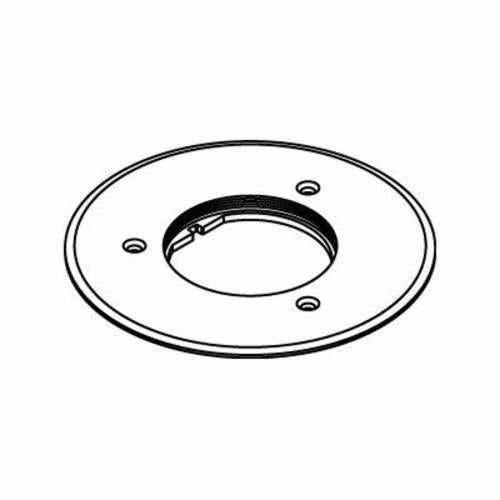 Wiremold® Ratchet-Pro 896 800/880 Assembled Communication/Power Cover Plate, 5-1/2 in Dia, Brass