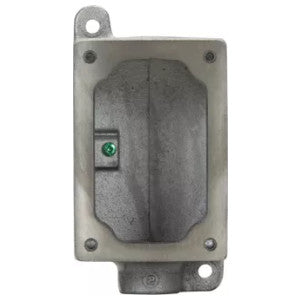 EATON Crouse-Hinds FlexStation™ EDS271 1-Gang Dead End Back Box, 3/7B/7C/7D/9E/9F/9G NEMA Rating