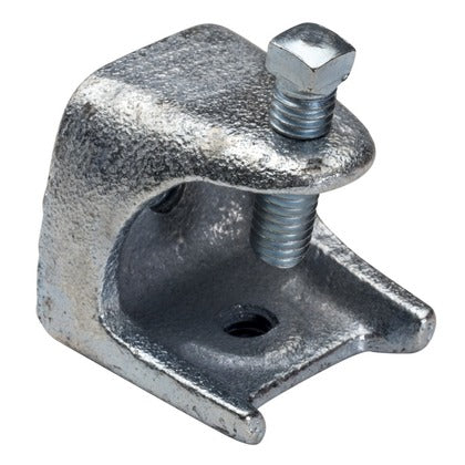 124TZ Clamp Beam 600Lb Mi Zinc Pld 1/2-13 Heavy Duty