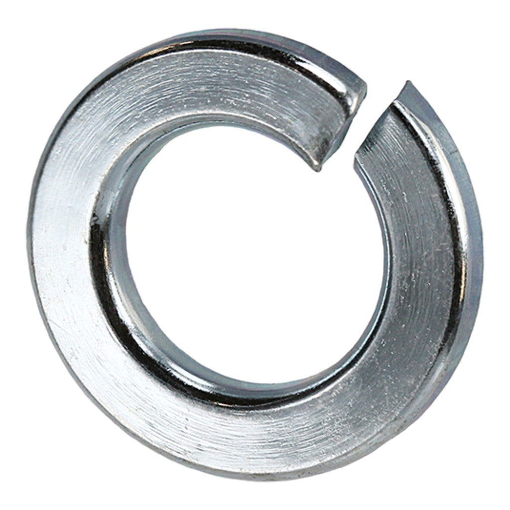 1/4 Split Lock Washer, Zinc Plated