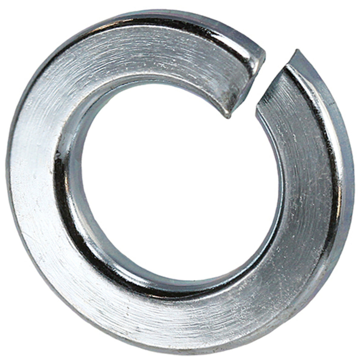 1/4 Split Lock Washer, Zinc Plated