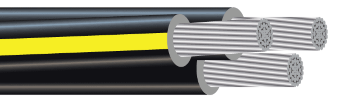 Southwire® Triplex Aluminum URD Cable, Single Conductor, 47