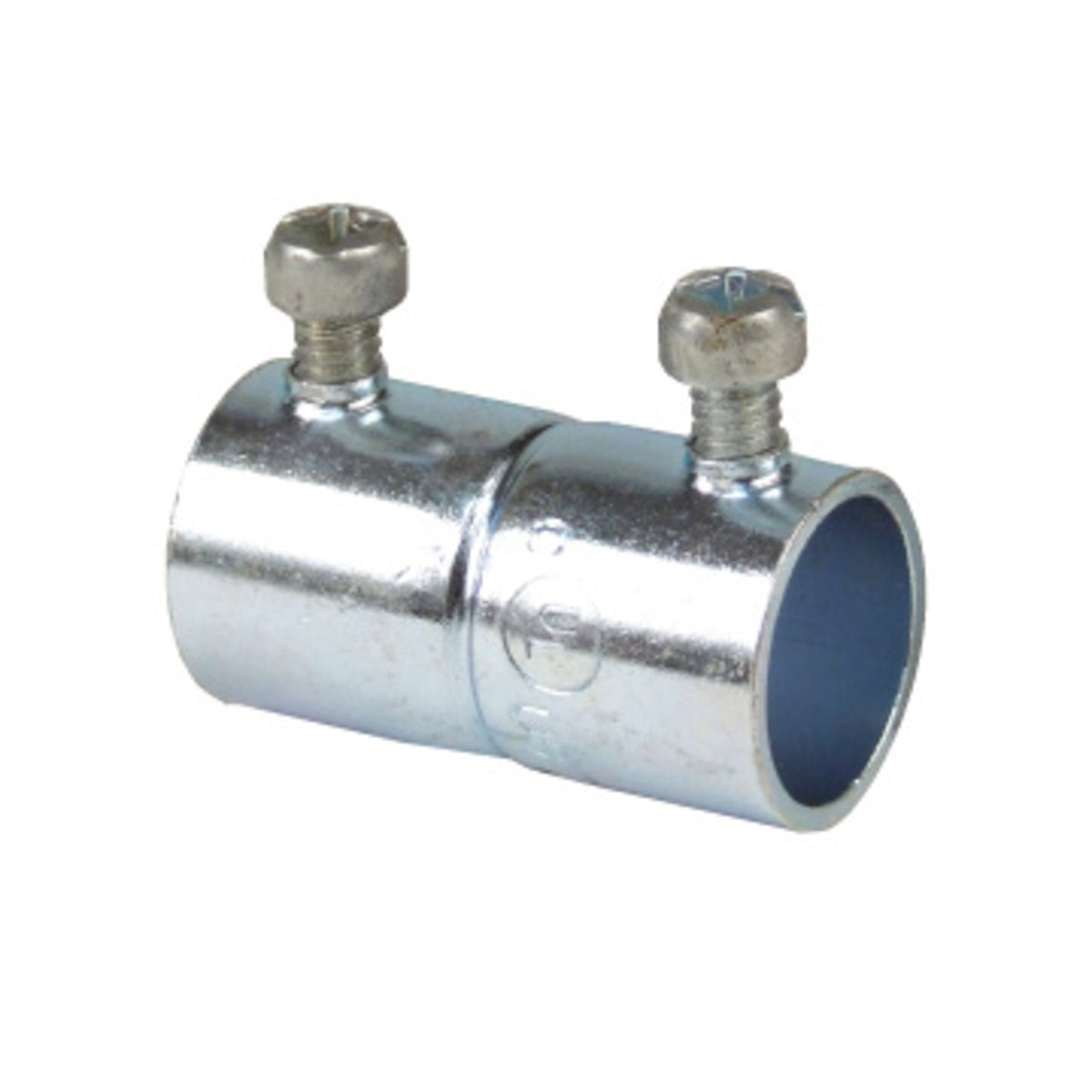 Steel City® TK126A EMT Set-Screw Coupling, 2 in, Zinc Plated Steel