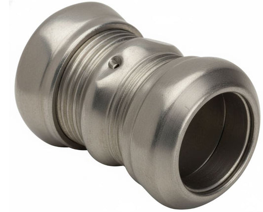 Steel City® TK112A EMT Compression Coupling, 3/4 in, Zinc Plated Steel