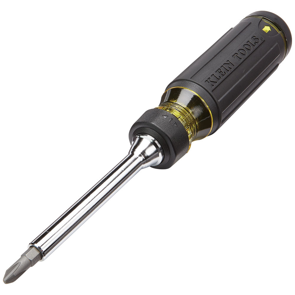 Klein Tools® 32305 Multi-Bit Ratchet Screwdriver, 11-in-1