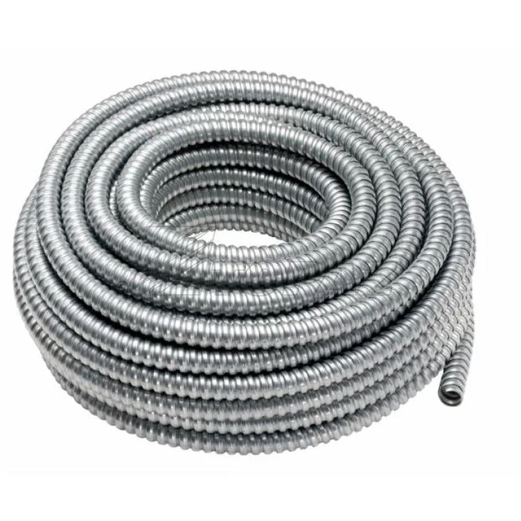Southwire - Topaz® 5200 Flexible Conduit, 3/8 in Trade, 0.376 in ID x 0.571 in OD, 100 ft Coil L, Steel