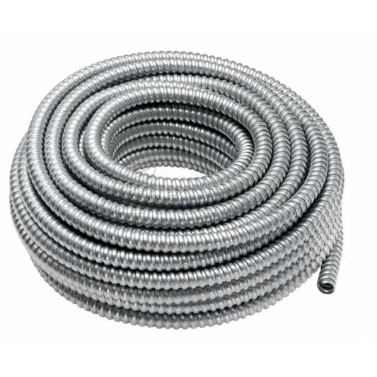 Southwire - Topaz® 5200 Flexible Conduit, 3/8 in Trade, 0.376 in ID x 0.571 in OD, 100 ft Coil L, Steel