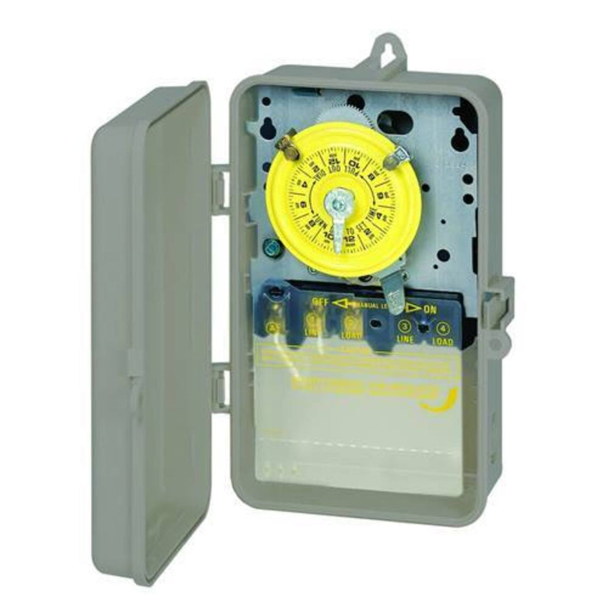 Circle Trading CT041T101P 24-Hour Mechanical Time Switch, SPST, 120V, NEMA 3R Weatherproof Enclosure