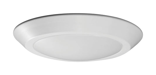 SATCO® S621361R1 Flush-Mount Ceiling Fixture, Revised Model, White