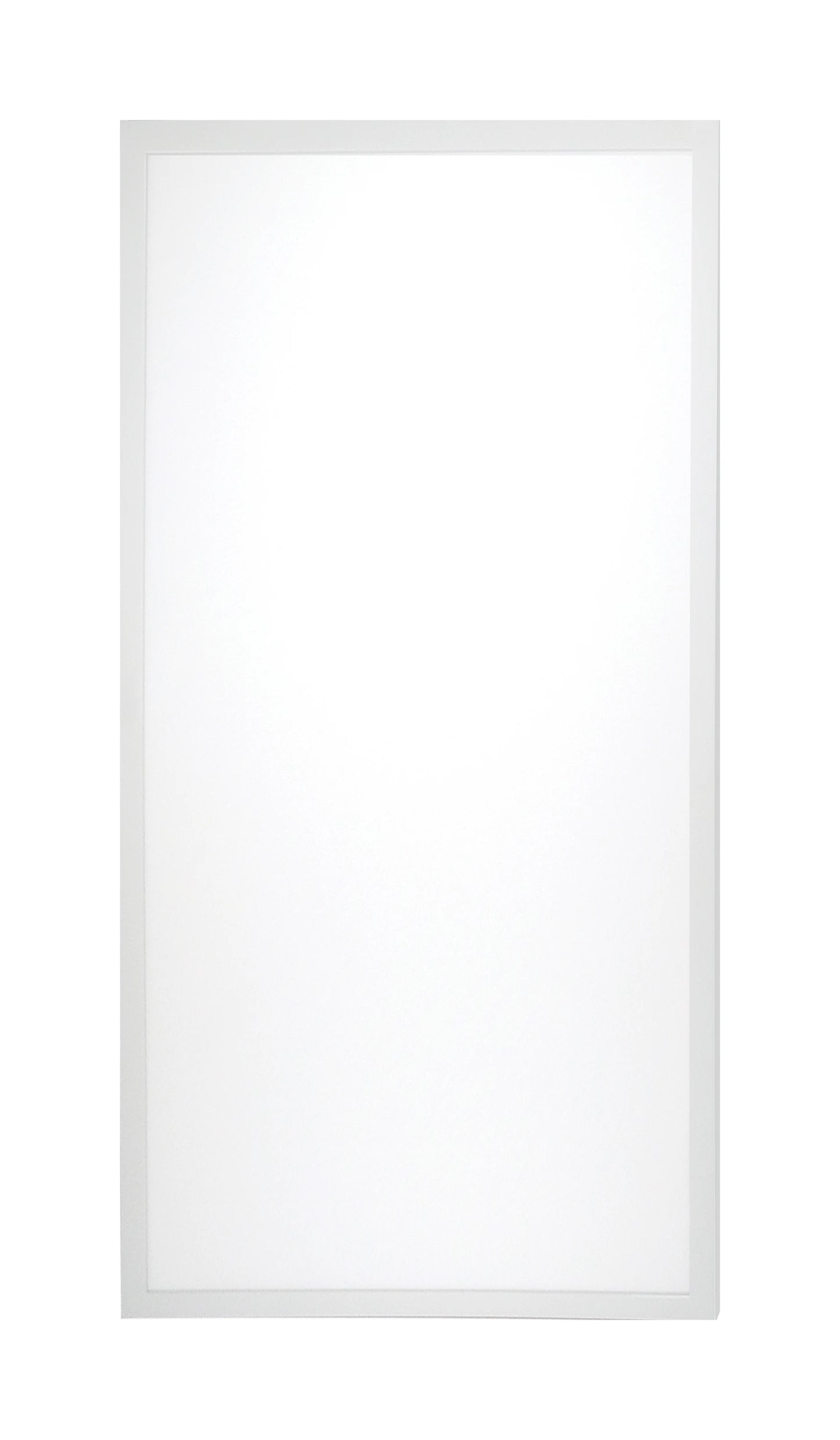 SATCO® 65/572 Rectangular LED Flat Panel Fixture, LED Lamp, 50 W Fixture, 100 to