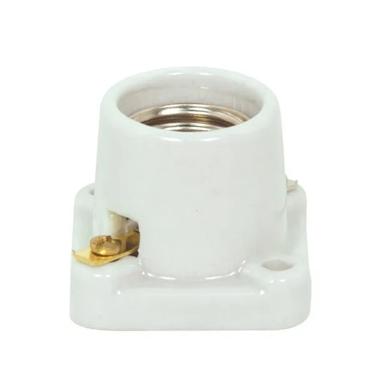 SATCO® 80-1748 Lamp Socket With Set Screw, 660 W Lamp, 250 VAC, Medium Halogen L