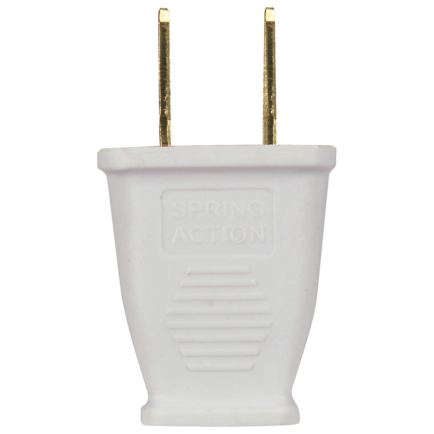 SATCO® S802410 White 2-Pole, 2-Wire Plug