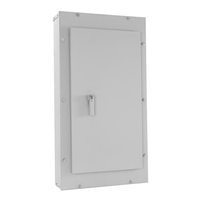 GE AB433 A-Series Panelboard Box With Blank Endwall, NEMA 3R/12 NEMA Rating, 20 in W x 5-13/16 in D, Steel
