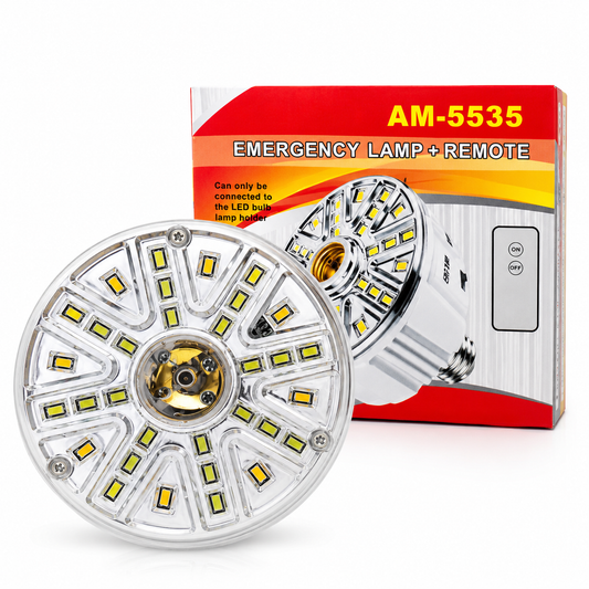 AM-5535 LED Emergency Lamp with Remote Control