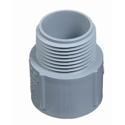 PVC 3/4 MALE TERMINAL ADAPTER (E943E)