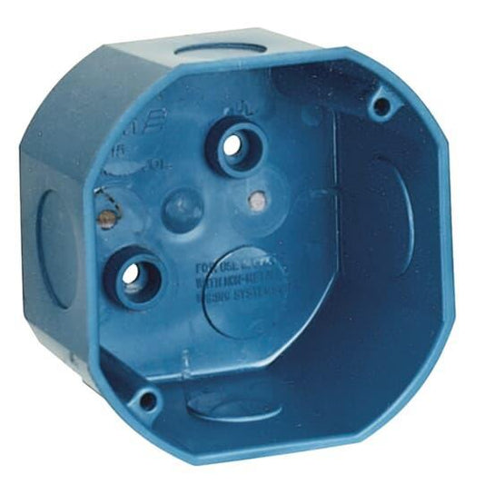 PVC BOX OCT ENT 4 KO 1/2 & 3/4 (A615DE)